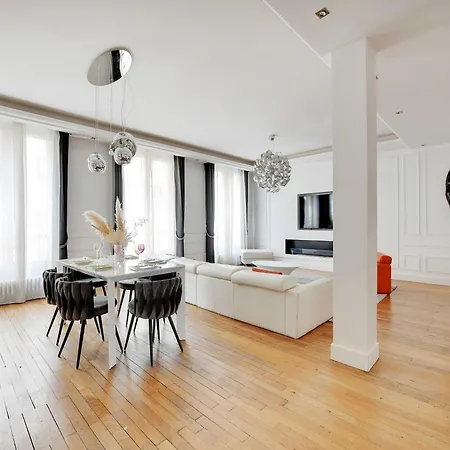 Daire Sophisticated Appt 4 Bdr 8p - 17e Porte D'asnieres *